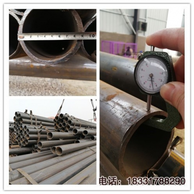 單柱式標志桿89*4.5現(xiàn)場抽檢厚度